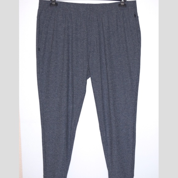 New Rhone Reign All Around Blue Heather Elastic Waist Drawstring Jogger Size XXL - Picture 2 of 11